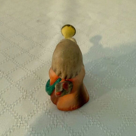 Vintage Goebel Hummel Girl Figurine With Horn - Picture 5 of 5